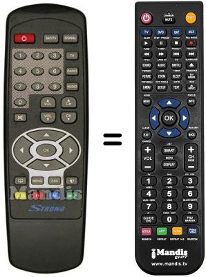 Gleichwertige Fernbedienung REMCON918