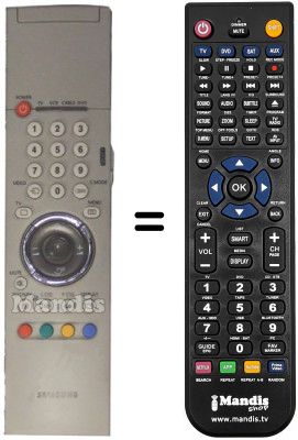 Gleichwertige Fernbedienung Samsung AA59-00130A Gleichwertige Fernbedienung Samsung AA59-00130A