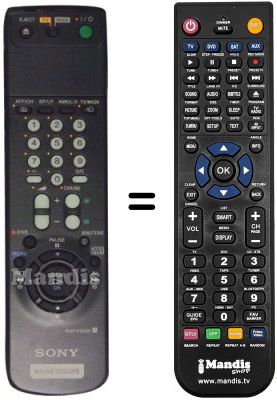 Replacement remote control RMT-V259E