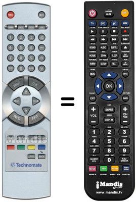 Replacement remote control REMCON363