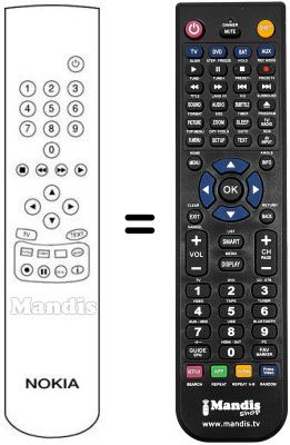 Gleichwertige Fernbedienung REMCON606 Gleichwertige Fernbedienung REMCON606