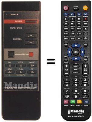 Replacement remote control REMCON949