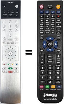 Replacement remote control Loewe ACONDA9281ZW