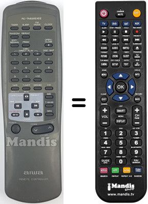 Gleichwertige Fernbedienung RC-TN520EXEE