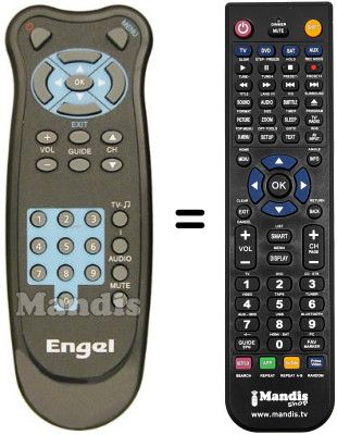 Replacement remote control Boston 2001FTA