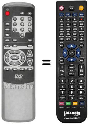 Replacement remote control REMCON381