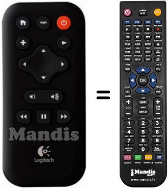 Replacement remote control LOG004
