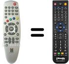 Replacement remote control Metronic SYSTEC2