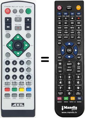 Replacement remote control Engel TDT 5500