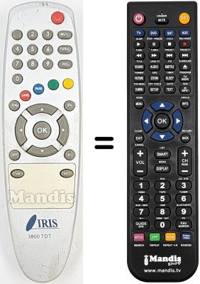 Replacement remote control WHV15545W