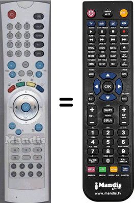 Replacement remote control Arion WHV3066W