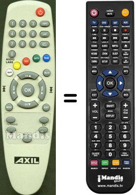 Replacement remote control SEC0328