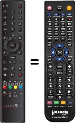 Replacement remote control WHV15066