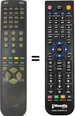 Replacement remote control SEC3308