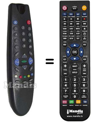 Replacement remote control SEC2859