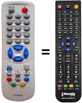 Replacement remote control :SEC4558