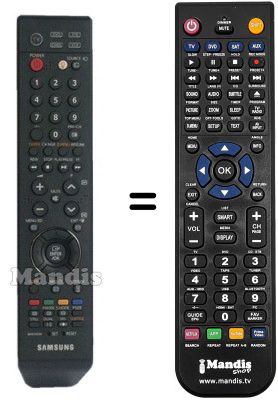 Replacement remote control SEC8543 Replacement remote control SEC8543